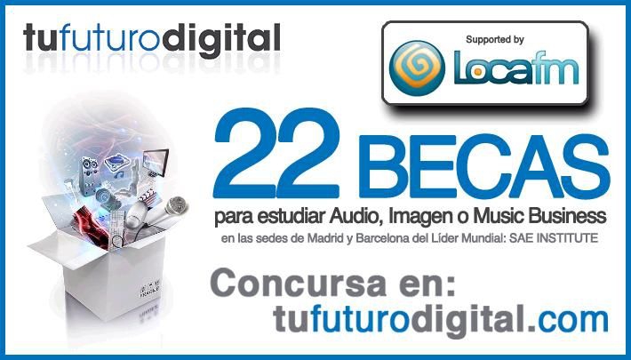 El programa de becas 'Tu Futuro Digital' por SAE institute