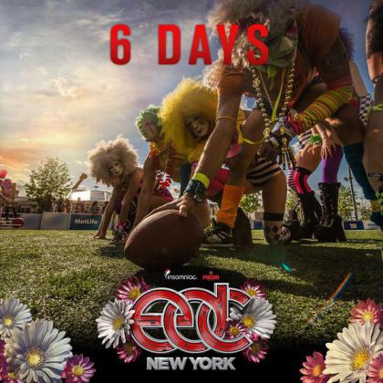 Line Up del EDC New York que retransmitimos el finde!