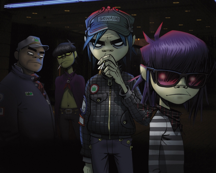 Los libros de Gorillaz al completo