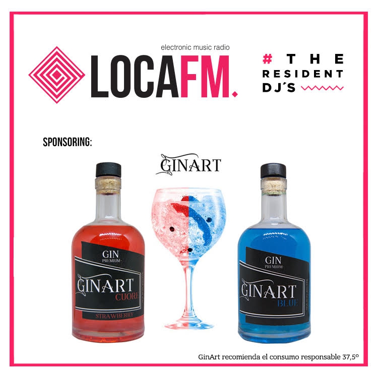 Gin Art presenta la nueva gira  Loca Resident DJs