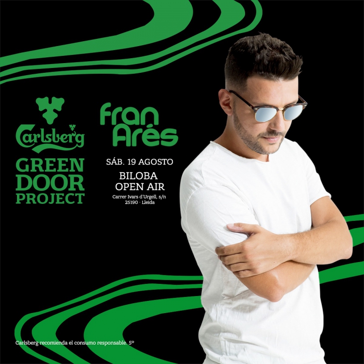 Nuevo fiestón de la gira de Calsberg Green Door Project